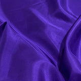 SALE $14.00/YD Hyacinth Royal Purple Silk Habotai By the Yard #26613