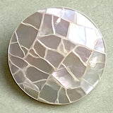 Re-Stocked, Mother of Pearl Shank Back Shell Button 5/8" 15mm  # L-66595