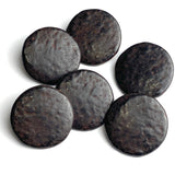 Black Rust 13/16" / 20mm Shank Back Metal Button # SK1106