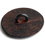 Black Rust 13/16" / 20mm Shank Back Metal Button # SK1106