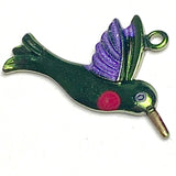 Hummingbird Charm, 3/4" Metal by Susan Clarke  #SC-529