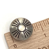 Concho Button Sun Zia Symbol, 3/4" #SW-12
