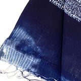 LAST 3+ YARDS  Intricate Tribal Indigo Blue Yukata Vintage Kimono Cotton By the Yard #235