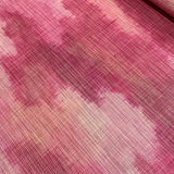 Raspberry Dream Abstract Cloud Vintage Kimono Silk Ikat From Japan By the Yard #306