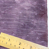 Amethyst Hand-Dyed Drapey Dusty Speckles/Pleats Vintage Kimono Silk By the Yard From Japan #257