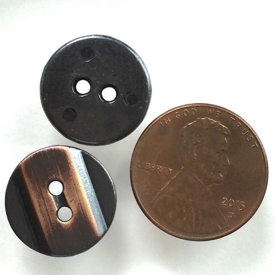 Copper Shirt Buttons (5/8)