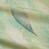 Turquoise Watercolor Daydreams Vintage Kimono Silk  6.5" x 34"    #4271