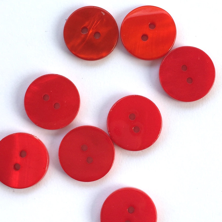 1/2 Red Buttons, 3 Packages