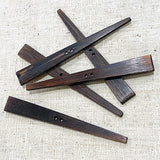 Vintage Japanese Toggle Buttons, Wood 5.5"