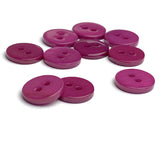 Dark Pink / Magenta 7/16" Shell Buttons Pack of 10  #23-137