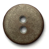 SALE Gunmetal Mottled White 2-Hole 5/8" Button 15mm   #SWC-126