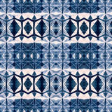 'Shibori Diamond Indigo' Cotton Print of Shibori, by Kim Eichler-Messmer, 44" Wide, By the Yard # 1445