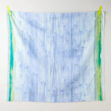 Touch a Cord Light Blue, Cotton/Silk Blend, Naomi Ito/Nani Iro Japan, 47" Wide By the Yard #391 B