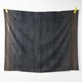 Black-Brown Cotton/Silk Blend, Touch A Cord by Naomi Ito/Nani Iro Japan, 47" Wide By the Yard #391 C