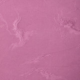 Purple Cirrus Jacquard Vintage Kimono Silk Pieces from Japan,  6.5" x 54"    #4235