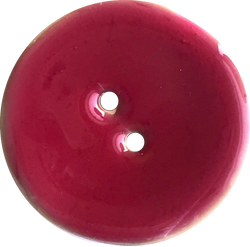 Re-Stocked, Pink Raspberry Coconut + Resin 1-9/16" (Larger Size) Two-Hole Button 40mm   #SK-1025