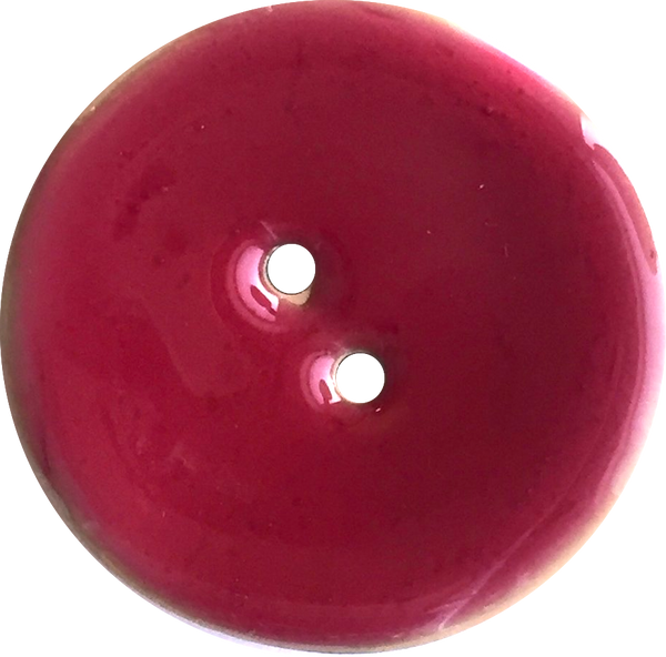 Re-Stocked, Pink Raspberry Coconut + Resin 1-9/16" (Larger Size) Two-Hole Button 40mm   #SK-1025