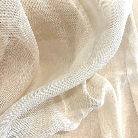 60 Harem Cheese Cloth White Fabric By The Yard