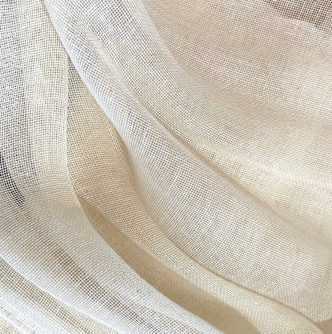 Indian Butter Muslin Fabric 100% Cotton 135cm Wide Cheesecloth 