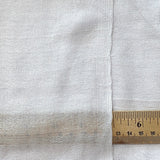 13.75 YARD CUT White Rayon Handweave, Drapey Cloud Gauze From Bali, 50" Wide $43.00 #DT-02