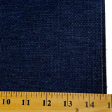 SALE, Dark Navy/Indigo Kimono Wool/Silk from Japan By the Yard #782