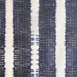 'Pleat Stripe Indigo' Art Cotton Print by Kim Eichler-Messmer, 44" Wide, By the Yard # 1456