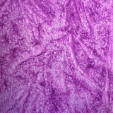 Orchid Purple Artisan Salt Dye/Tie Dye Rayon Challis from India, By the Yard  #HB-275