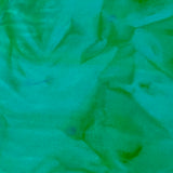 Emerald Teal Jungle Abstract Hand-Dyed Rayon Challis, By the Yard  #HB-267