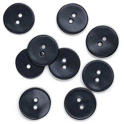 Black Velvet Agoya Shell 5/8" 2-hole Button, Pack of 24 for $19.00   #1206-24