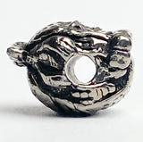 Armadillo Pewter Bead from Green Girl Studios 5/8"  #G-138