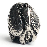 Armadillo Pewter Bead from Green Girl Studios 5/8"  #G-138