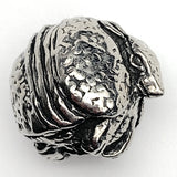 Armadillo Pewter Bead from Green Girl Studios 5/8"  #G-138