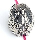 Armadillo Pewter Bead from Green Girl Studios 5/8"  #G-138