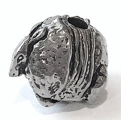 Armadillo Pewter Bead from Green Girl Studios 5/8"  #G-138