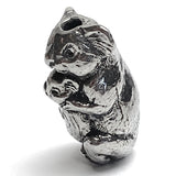 Koala and Baby Pewter Bead from Green Girl Studios 13/16"  #G-177