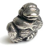 Platypus Pewter Bead from Green Girl Studios 3/4"  #G-179