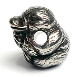 Platypus Pewter Bead from Green Girl Studios 3/4"  #G-179