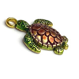 Re-Stocked Turtle CHARM 3/4" by Susan Clarke  #SC-635