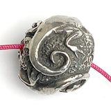 Gecko Ball Pewter Bead from Green Girl Studios 5/8"  #G-124