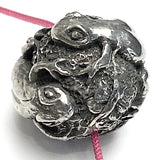 Gecko Ball Pewter Bead from Green Girl Studios 5/8"  #G-124