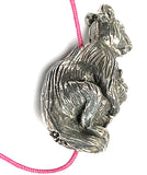 Kangaroo Pewter Bead from Green Girl Studios 1.25"  #G-166