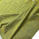 Re-Stocked, Key Lime Rustic Stripe Yarn-Dyed Cotton from India, By the yard. #CHL-142