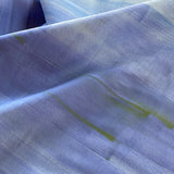 Sale, Light Blue, Cotton/Silk Blend, "Touch a Cord" Naomi Ito/Nani Iro Japan, 47" Wide By the Yard #391 B