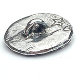 Back in Stock:  Horse Button from Green Girl Studios 5/8" Pewter  #G335