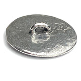 Back in Stock: Raven Button from Green Girl Studios 1" Pewter  #G320