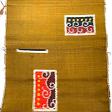 Whole 12-Yard BOLT of Vintage Rustic Japanese Meisen Silk in Hand-Basted Araihari Form #370