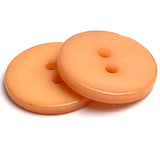 Orange Peach River Shell 11/16" 2-hole 18mm Button, #1794