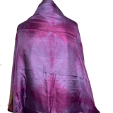 Deeper SALE Silk Sari, 44" x 5.75 yards, Sequins/Embroidery/Bright Tie Dye Saree #SR36
