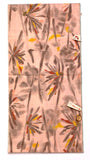 Pond at Sunrise, Still Tied BOLT Vintage Kimono Meisen Silk, Double Ikat, from Japan,  #181