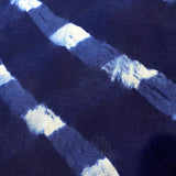 SALE, Blue/White Shibori Squares Silk/Cotton from India By the Yard # TK-53